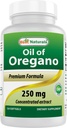 Terbaik Oregano Minyak 250 Mg Softgels, 120Count