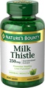 Nature 's Bounty Milk Thistle 250 mg Capsules 200 ea (Paket 2)