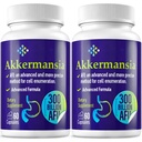 300 Milyar AFLU Akkermansia Probiotic for Women & Men, Akkermansia Muciniphila for More GLP-1 Produksi, Digetical, Gut & Imune, Gut Digetical Lining Fungsi, 120 Count