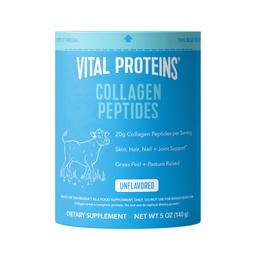Protein Vital Collagen Peptides Powder Suplement untuk Skin Rambut Nail Gabungan Kesehatan atau Dukungan - Collagen Hidrolized - Unflamited, 7 Servis