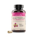 Naturrewise Milk Thistle with Dandelion Root - Silymarin - Antioxidant Liver & Kidney Health Supplemen - Vegan, Non-GMO, Gluten Free - 60 Count [60-Day Suppply]