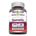Luar biasa Formulas Quercetin 500mg Veggie Capsules Suplemen 124; Non- GMO 124; Gluten Free 124; Supports Overall Health & Well Being (240 Count)