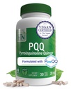Health Thru Nutrition PQQ 20mg 30 Sertifikasi Pyrroloquinoline Quinone sebagai PureQQ 124; Prootes Mitokondria Biogenesis 12.4; Sertifikasi Vegan 124; Non-GMO Glule Bebas Capsules 2.14; Bersihkan Label PQQ Tambahan