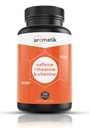 Aromatik Caffeine L-Theanine Focus Suplemen 124; Caffeine (100 mg) + L- Theanine (200 mg) + B Vitamin 12.4; Energi Fokus Kognition 124; Amerika Serikat Dibuat di FDA Terdaftar Fasilitas 134; Segan Kapsul 1244; 120