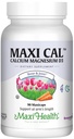 Maxi Health Calcium 1000 mg Suplement with Vitamin D3 (1000 IU) and Magnesium (500 mg) - Bone, Teeth and Joint Support for Men and Women - 90 Capsules