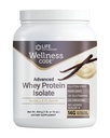 Hidup Ekstensi Wellness Code Advanced Whey Protein Isolate - Vanilla Flavor -Protein - Powder Shake Mix untuk Perkembangan Muscle & Imune Kesehatan Dukungan - Gluten Bebas, Non-GMO, Sugar Free - 454g - 20 Hamba