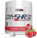 Powder Pre Workout EHP Labs OxyShred - Powder pretraining dengan L Glutamine & Acetyl Carnitine, Minuman Boost Energy - Raspberry Refresh, 60 Servings