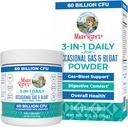 MaryRuth Organics 3-in- 1 Gas & Bloat Progories 124; Progrees for Normal Digetical Fungsi 124; Progres for Women & Men 124; Pregories & Postmortal 124; 60 Milyar CFU 124; Shelf Stabil 124; 0.5 oz