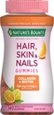 Nature 's Bounty dengan Biotin dan Collagen, Citrus Kimmies, 140 Ct