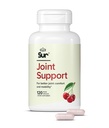 Sur Joint Dukung FruiteX-B Tart Cherry Capsules - Vegan Relief Akting-Lebih Bersama Untuk Comfort dan Mobility - Whole Tart Cherry dan Calcium Fructoborate, Muscle Recovery (120 Capsules)