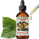 Kava Drops 14; Air Soluble Kava Extract 124; konsentrasi Tacture Beverage Enhancer 124; Authenic Kava dari Fiji, 40mg Kavachone 124; 1oz