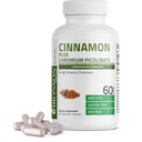 Bronson Cinnamon Plus Chromium Picolinate Suplement, High Potency Chromium, Non-GMO, 60 Vegetarian Capsules
