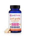 Hanya Thrive Hanya Hewan Probiotik - harian Digetical Progres untuk Anjing dan Kucing - 4 miliar CFU Pet Probiotic, 30 Kapsul