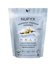 NUFYX....... Protein Heavenly Powder ® Powder World 's Finest 100% Organic American Grown Peas = Vegan Bebas Gluten (Creamy Vanilla, 40 Scoops)