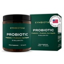 CYMBIOTIKA Probiotic + Prebiotic, 60 Milyar CFU - 19 Strains, Gut Health Supplemen Perempuan & Men, Imune Dukungan, Kesehatan Digetical, 90 Kasules, 1 Pasokan Bulan, Dibuat di Amerika Serikat