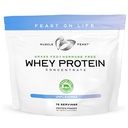 Muscle Feast Grass- Fed Whey Protein Conduction Powder, All Natural, Hormone Free Pageous Reased Whey Pounder for Women & Men, Clean, Non-GMO & Gluten Free Whey Konsentrat - Tanpa Rasa, 5lb