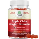 Apple Cider Vinegar Gummies for Weight Loss - Cleanse & Detox Gummies for Gut Health, Bloating & Energy Support - ACV Mengunyah dengan B12 Vitamin, B6 & Pomegranate untuk Metabolisme Lebih Baik - 60 Cacah