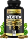 Bumi Elixir 4-in 1 Sleep Aid (120 Caps) w / Apigenin 50mg, Magnesium Glycinate 200mg, L Theanine 200mg & Valerian Aid for Sleep Aid 300mg 124; Apigenin Suplemen untuk Sleep 124; Sleep Pills