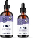 Vimergy USDA Organik Zinc (115mL) dan Bundle