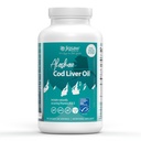 Jigsaw Health Alaska Cod Liver Oil 124; 900 mg Omega-3s dengan EPA, DHA, dan DPA 124; termasuk Occuling Vitamin A & D 124; 180 Softgeels 124; 60