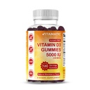 Vitamatic Sugar Free Vitamin D3 5000 IU - 120 Gummies - Great Taste - Healthy Bones, Mood & Imune System Fungsi - Non-GMO - 120 Servings (5000 IU)