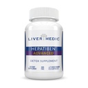 Hepatiben Liver Detox Cleanse, Non- GMO, w / Digetical Repair. Suplemen Hati Alam w / Milk Thistle, Silybin, NAC, Cholin, Turmeric, Berberine, L- Glutathione 60CT