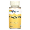 Glutamin SOLARAY L Capsules 500 mg - Dukungan Imune - Free Acid - Lab Verifikasi, 60 Hari Money-Back Jaminan, 50 hamba, 50 VecCaps