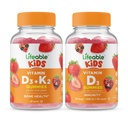 Lifeable Vitamin D3 + Vitamin K2 Kids + Vitamin D Kid, Gummies Bundle - Great Tasting, Vitamin Suplemen, Gluten Bebas, GMO Bebas, Gummy Chewable