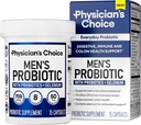 Physician 's Choice Progration for Men - 70 Billion CFU - 8 Strains - Selenium & Pregitium - Support Digetical Health, Microbiome, Colon, & Imune Health - Advanced Men' s Probiotic - 15ct Sample Size
