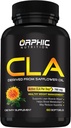 OrpHIC NUTRITION CLA Safflower Oil Supplement - Dibuat dengan Minyak Safflower - 780mg Non-Stimulant Conjugated Linoleic Acid for Men & Women * untuk mendukung Weight Los Efforts dan Metabolisme * - 60 Softgeels