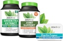 Zenwise Health Green Tea Extract, Gabungan Dukungan, Free Travel Ukuran Enzymes
