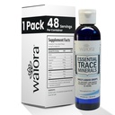 Waiora Esonic Trace Minergence 124; Bantuan Replenish Lost / Depleted Mineral 124; 60 + Ionic Trace Mineral 124; Dukung Fungsi Vital Tubuh, pH Saldo 124; Ditambah Elektrolites untuk Hidration (1 Bott / 48 serv)