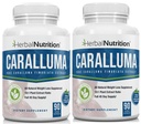 Herbal Nutrition Caralluma Fibbriata 180 Capsules Two Bottle Pack Maksimal Kekuatan 10: 1 Ekstrak Rasio 1200mg All-Natural Diet, Energi, Endurance dan Weight Management Suplemen