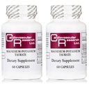Kardiovaskular Research Magnesium- Potasium Tadrate - Paten Pending - 60 Vevgie Caps X 2 Botol