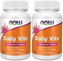 Suplemen SEKARANG, Daily Vits ™, One Tablet Daily dengan Lutein & Lycopene, 100 Tablet (Paket 2)