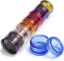 Cylindrical Pocket Pharmacy Moisture- Profication Pill Organizer Free Combination of Seven Colors Pill Box 7 Day