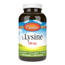 Carlson - L-Lysine, 500 mg, Support Healthy Tissult & Muscle Development, 300 kapsul