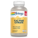 Solaray Calcium Magnesium Citrate 1000mg 1: 1 Rasio, Sone Power Suplement, Muscle, Nerve dan Bone Health Dukungan, yang disediakan untuk Absorpsi Tinggi, Jaminan Hari 60-Hari, 45 Servings, 270 VevCaps