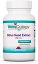 Nutricology Citrus Extract Suplement - Grappefruit Seed Extract 500mg, Support Metabolic Fungsi, Contaminant Free, Vegetarian Capsules - 120 Count