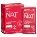 Pruvit - Keto / OS NAT - Strawberry Peach Charged Drink Mix dengan C-Med 100, L-Taurine, Vitamin B6 & B12, Suplemen Keton - 18.5g