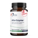 Design untuk Suplemen Enzymes AllerGzyme Kesehatan - Mendukung Diffoling of Glutten, Dairy + Protease + Bromelain - Non-GMO + Dairy Free (60 Kapsul)