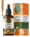 HERBAMA Lions Mane Tsucture - Vegan Focus & Nerve Dukungan dengan Ekstrak Mane Mane Lion - Hericium Erinaceus Dukungan Otak - Non- GMO, Alkohol & Sugar- Free - 84-Day Suppply