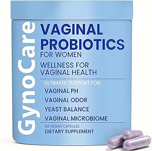 Vaginal Progories for Women pH Balance 124; Pregities & Progres for Women 124; Women 's Welness for Vaginal Health Alage 124; Odor Relief 124; 60 Capsules