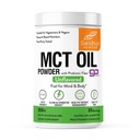 Mesiu MCT Oil Powder dengan Prebiotic Fiber 124; 35 pelayan: 124; Organik - Keto 124; Acid Gemuk untuk Tubuh & Otak 124; 100% Coconut Oil diturunkan, Mudah untuk Mix, 10,6 Oz