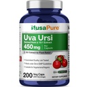 NusaPure Uva Ursi 10: 1 Ekstrak, 450 mg Equivalen untuk 4.500mg 200 topi Vegetarian (Bukan-GMO, Vegan) Bearberry