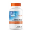 Doctors Best Natto- Serra, Supports Circulation & Imune Health, Non- GMO, Vegan 90 Veggie Caps