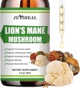 Limon Mane Liquid - Dukungan Otak, Energi, Memory & Fokus - Gula & Alcohol- Free Lions Mane Suplemen - 2 Fl OZ, 2 Bulan Suppply