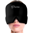 TheraICE Migraine Relief Cap, Soothing Headache Hat Ice Pack Mask, Face Cold Compress Gel Head Crap Products for Tension, Stress & Hangover
