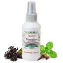 Quantum Health TheraZinc Oral Spray, Zinc Ammune Dukungan untuk Orang dewasa dan Anak-anak, Menyediakan Throat Relief di Sootht Liquid Zinc Semy, 4 Oz.