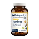 Tambahan Metagenik OmegaGenics Fish Oil EPA- DHA 720 mg - Omega-3 Tambahan Minyak Ikan - Potensi Tinggi - untuk Kesehatan Jantung, Musculoskeletal Kesehatan & Imune Sistem Kesehatan * - dengan DHA & EPA - 240 Softgeels